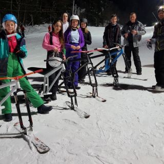 Ski bike Test