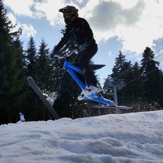 Ski bike Test